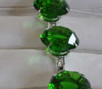 Servettringar. Emerald grön. 4 st.