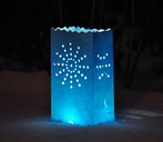 Candle Bag  Stardust - Blå