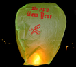 Happy New Year - Grön. 6 st